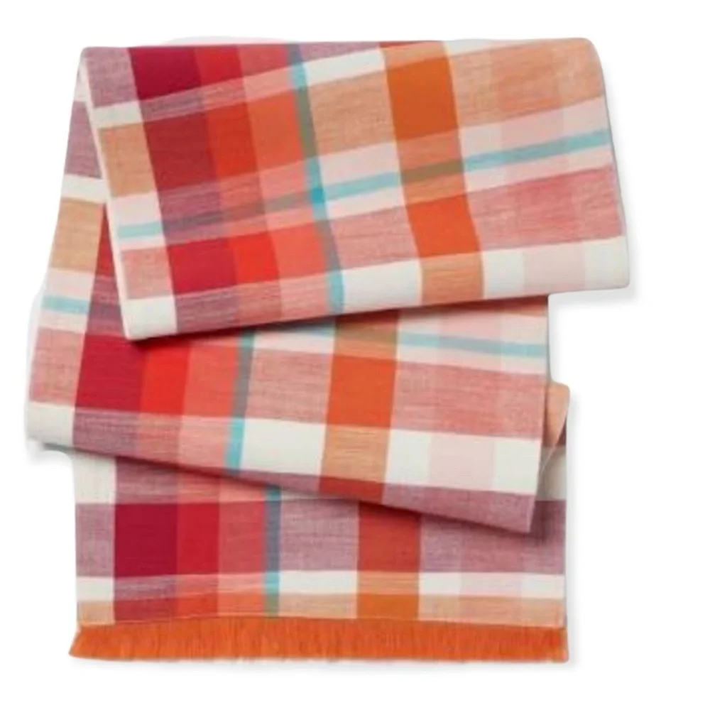 Opalhouse Cotton Plaid Table Runner